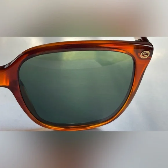 Gucci Brand New Havana Brown Frame Sunglasses (GG0022S 002) - Host Pick Item!! - Picture 10 of 16